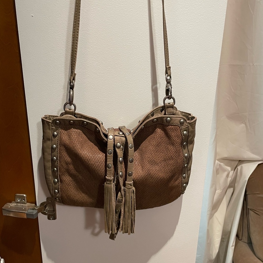 ASH studded leather purse